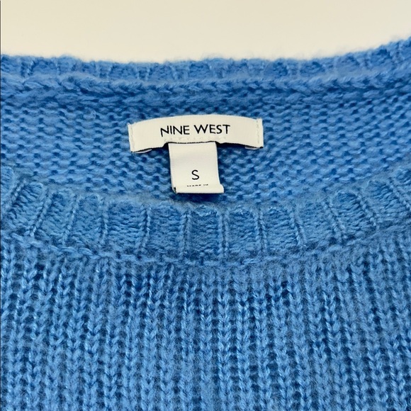 Nine West Sweaters - Nine West Women's Soft Blue Crew Neck Sweater